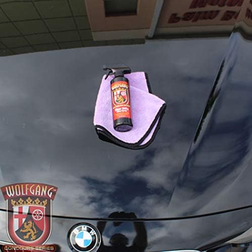 WOLFGANG CONCOURS SERIES Uber SiO2 Silica Spray | Ultimate Water Beading | Super Slick | Easy to Use | Long Lasting Spray Sealant | 16oz Bottle