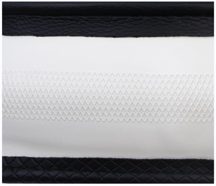 Flying Banner car Steering Wheel Cover Faux Leather Massage Universal fit 3D Honeycomb Hole Anti-Slip Sporty 15 Inches (Sliod Black Woven)