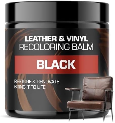 FORTIVO Leather Recoloring Balm, Color Restorer, Scratch Remover, Couch Paint and Repair, Leather Balm for Couches