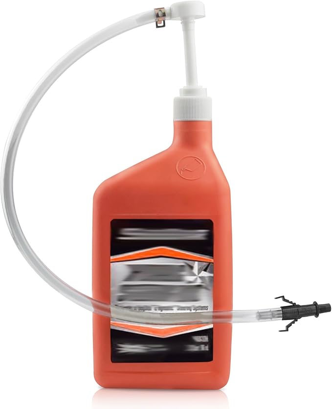 Bolaxin Fluid Pump for Standard Quart Bottles, 3rd Hand Adapter, Transfer Gear Oil Transmission and Differential Fluid