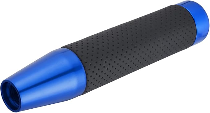 Abfer Tall Shift Knob Car Long Shifting Head Replace Weighted Gear Stick Shifter Knob Extension Fit Most Manual Automatic Transmission Vehicle, Blue