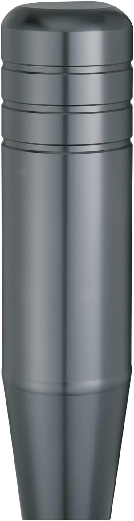 Abfer 5" Heavy Weighted Shift Knob,Car Aluminum Alloy Gear Stick Lever Shifter Handle Knobs Fit Most Automatic Manual Vehicle (Gray)