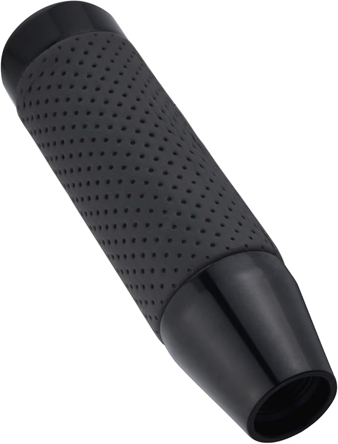 Abfer 5' Aluminum Alloy Car Shifter Knob, Heavy Weighted Gear Lever Stick Shift Handle Fit Most Automatic Manual Vehicle (Black)