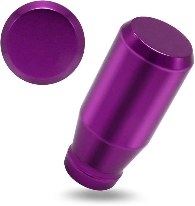 (Purple) Weighted Manual Universal Automatic Gear Shifter Shift Knobs with 4 Adapters Fit Compatible with Manual Cars Most Automatic Cars