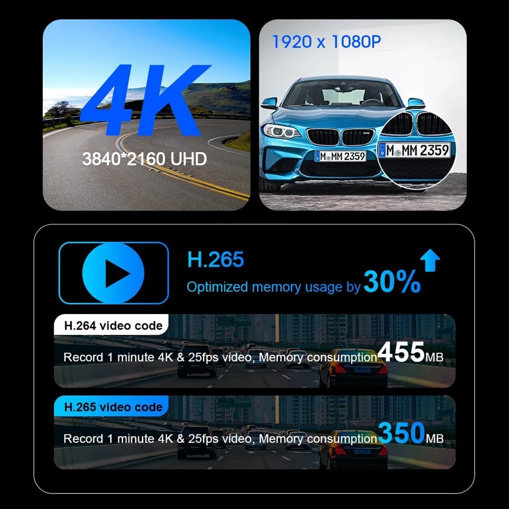 9inch Portable Carplay Screen for Car, Wireless Apple Carplay & Android Auto with 4K Dash Cam,1080p Backup Camera,Car Audio Receivers, GPS Navigation, SuperLink,FM, Music Player