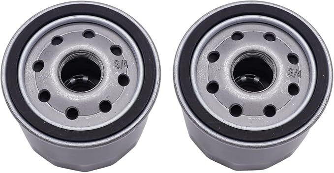 Oil Filter AM107423 AM101054 for John Deere 170 180 185 240 265 GX255 GX325, Kawasaki 16097-1069 49065-2060 49065-2068 2 PCS