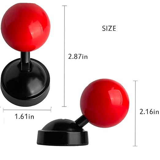 Far Voyager Push Start Button, Farvoyager1 Metal Car Joystick Ball, Universal One-Button Start Car Shift Knob, Customized Cars Start Ignition Switch Buttons Rocker
