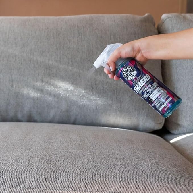 Chemical Guys SPI22616 HydroThread Ceramic Fabric Protectant & Stain Repellent (Works on Fabric, Carpet & Upholstery), 16 oz.