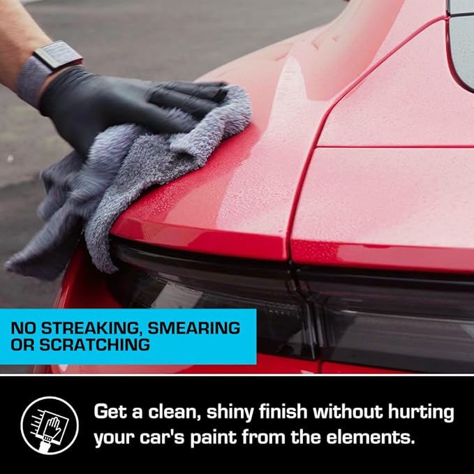 Ethos Defy - 3 in 1 Ceramic Coating - Waterless Car Wash Spray & Wax - Car Wax Rnseless Wash - Hydrophobic Top Coat - Polish & Polymer Paint Sealant Protection - with Insta-Bond Technology - 16OZ
