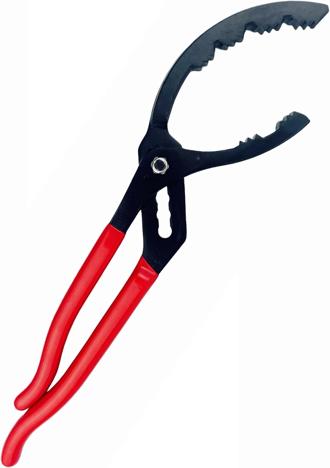 Oil Filter Wrench, 50mm to 130mm Large Adjustable Oil Filter Plier, 14" Big Oil Filter Removal Tool for Engine Filters, Conduit, Fittings