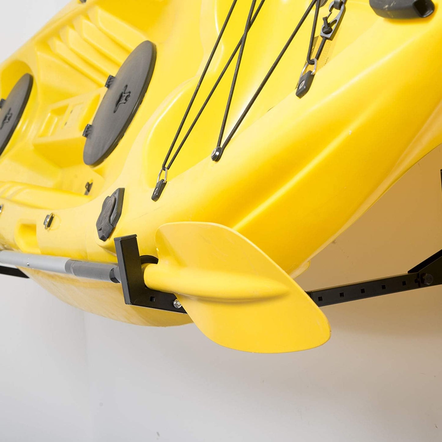 Wallmaster Kayak Storage Hooks Hangers, Adjustable Kayak Garage Storage Rack Wall Mount Heavy Duty Hooks for Canoe, Kayak, Paddle Board, Surfboard, Snowboard