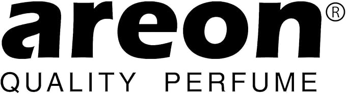 AREON MCP07 Car Perfume 1.7 Fl Oz. (50ml) Glass Bottle Car Air Freshener Spray, Verano Azul (Seashore Freshness)