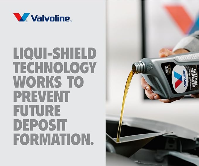 Valvoline Restore & Protect Full Synthetic 5W-20 Motor Oil 1 Quart