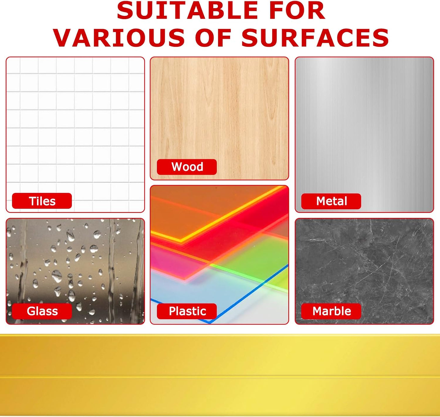 Flexible Wall Corner Protector Moulding Trim Peel and Stick Wall Corner Guards Edge Protector Self Adhesive Molding Trim Strip for Edge Ceiling (Gold, 0.8 in x 20 Ft)