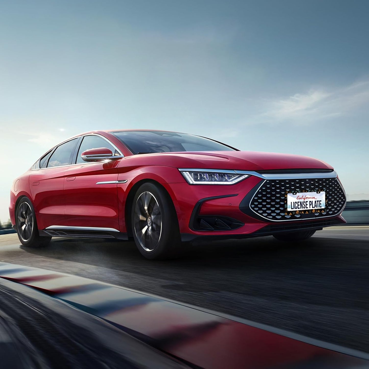 Galaxy License Plate Frame Colorful Starry Sky License Plate Stainless Steel Funny License Plate Holder for Men Women Universal Car Accessories Decoration 12.3" x 6.3"