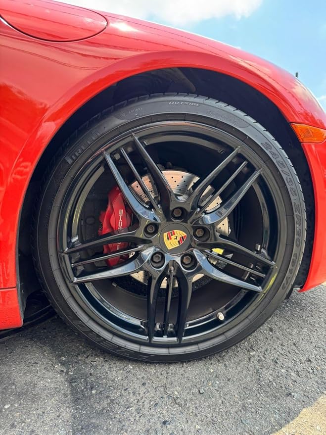 Tire Shine Spray – Long-Lasting, Hydrophobic, Non-Greasy Tire Dressing – Deep Wet Look – Safe for Cars, Trucks, Motorcycles, RVs – 18.6 fl oz