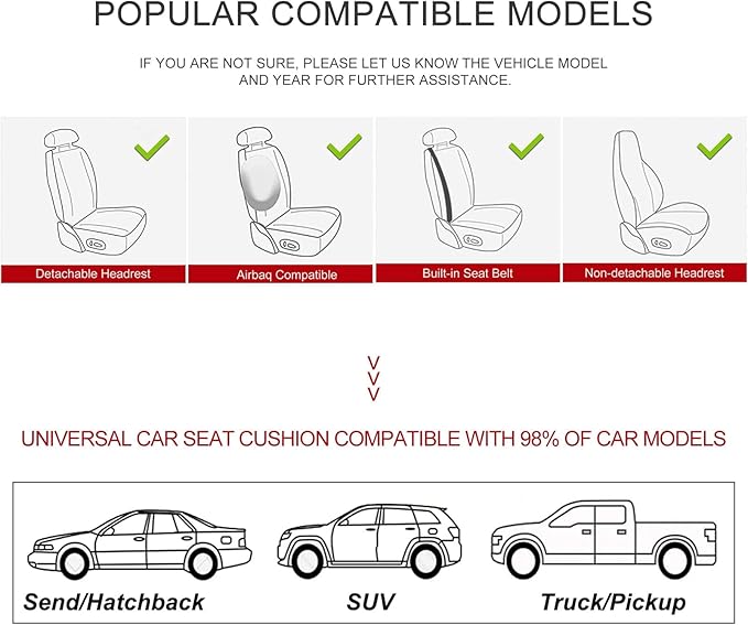 Car Seat Cover for Luxury & Comfort - PU Leather, Anti-Slip, Full Wrap Protection with Storage Pocket for Bottom Cushion - Universal Fit for 95% of Vehicles (Yellowish-White,1 Piece