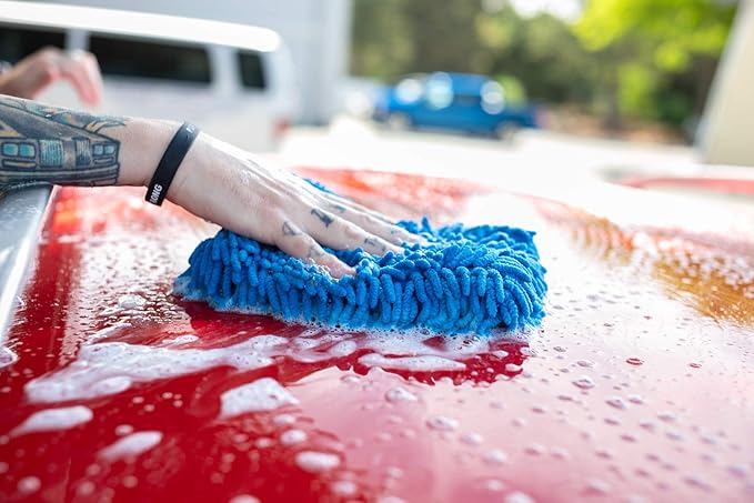 P&S Professional Detail Products Pearl Auto Shampoo – High-Foaming, pH-Balanced Car Wash Soap, Biodegradable, Safe for All Finishes, Lemon Scent, Foam Cannon & Bucket Wash - 1 Gallon