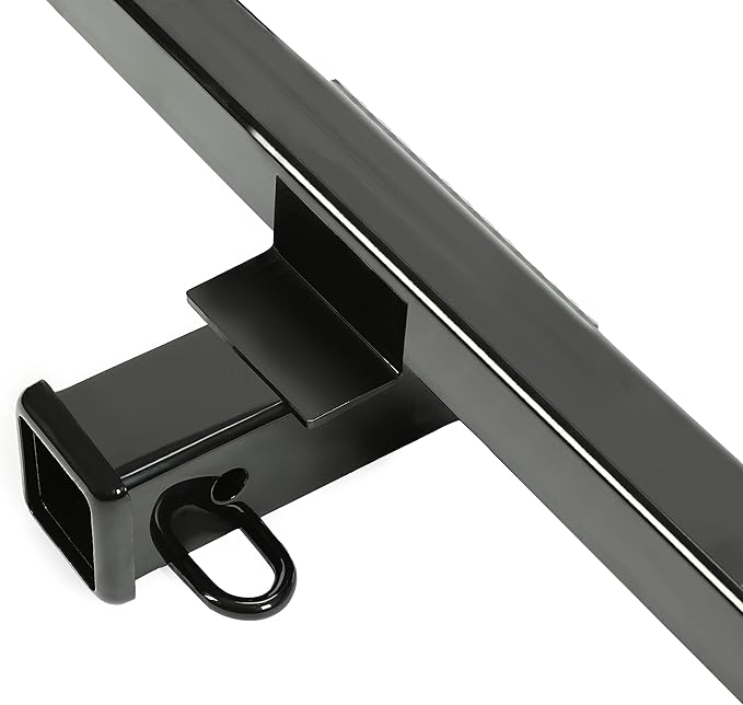 ECOTRIC Class 3 Trailer Hitch Receiver Towing 2" Compatible with 2013-2019 Ford Escape SEL SE S Titanium Models Replace for 13186 Steel Powder Coated Black