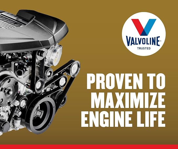 Valvoline Extended Protection High Mileage with Ultra MaxLife Technology 0W-20 Full Synthetic Motor Oil 5 Quart