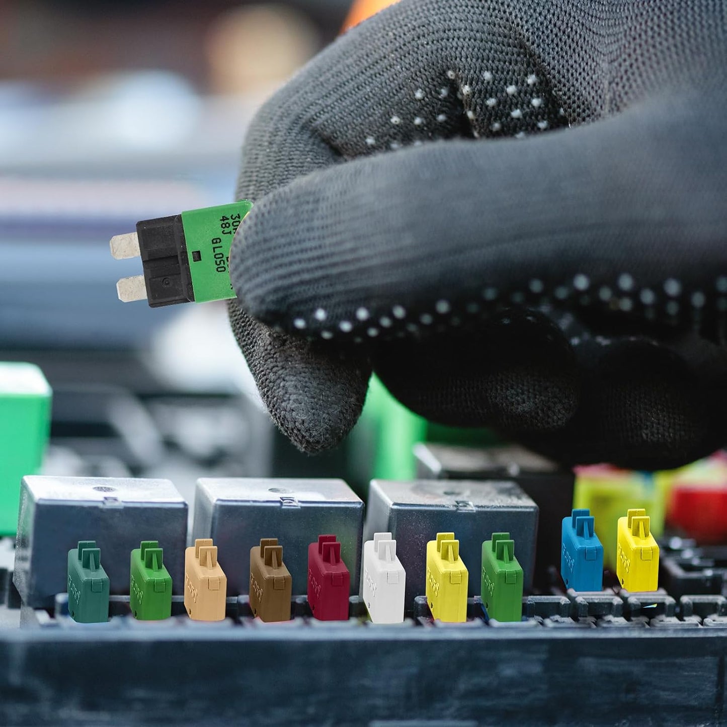 GLOSO Circuit Breakers E39 Manual (T3) Reset Low Profile ATC/ATO (5A - 25 Pack)