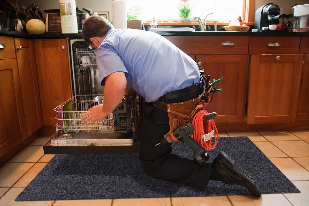 Maintenance Mat,Premium Reusable Absorbent Oil Maintenance Mat – Absorbent/Waterproof/Lightweight/Washable,Protects Garage Or Shop/Parking/Floor/Driveway Surface(36" x 72")