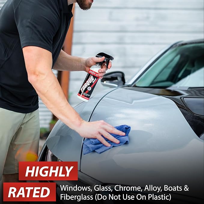 Mirror Shine - Super Gloss Wax & Sealant Hybrid Spray by Torque Detail - Superior Shine w/Professional Detailer Protection - Quickly Applies in Minutes, Each Coat Last Months (16oz (2 Pack))