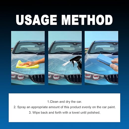 16oz Car Nano Synthetic Spray Sealant,Nano Ceramic Coating for Cars,Quick Effect Coating Agent for Car,2025new Car Wax Polish Spray,Car Coating Spray,Waterless Nano Polish,Automotive Paint Sealant (1)