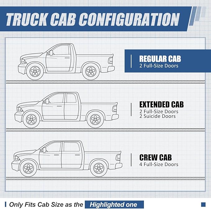 Auto Dynasty 6.75 Inches Running Boards Compatible with 2007-2019 Silverado Sierra 1500 2500HD 3500HD Regular Cab, Stainless Steel Chrome Polished Side Steps Nerf Bars