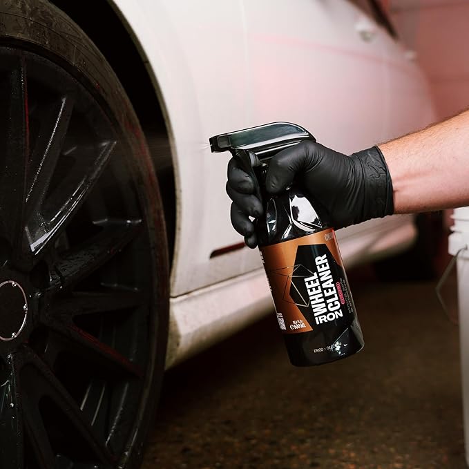 GYEON Iron Wheel Cleaner Redefined – Acid-Free Gel Formula for Brake Dust & Iron Removal – Safe on All Wheel Finishes and Rim Types – Professional Grade Wheel Cleaning Spray