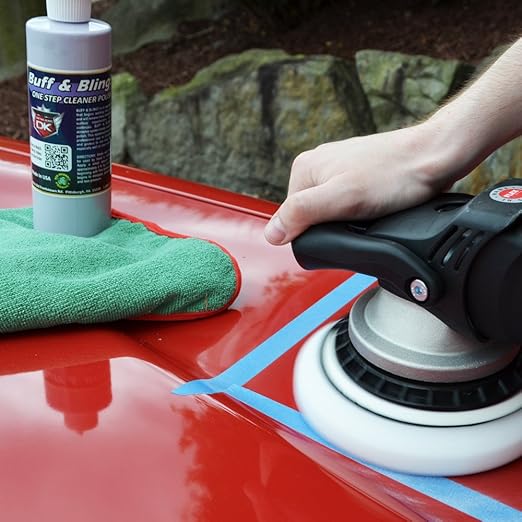Detail King Buff & Bling!! - One Step Compound & Polish in 1 - Buff Out Scratches & Polish Your Paint to A Dazzling Gloss!(Gallon)