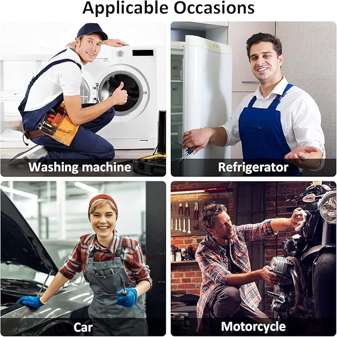 Dent Remover Tool for Car - Adjustable Width Paintless Dent Removal Kit with 100W Glue Gun for Hail Damage & Door Dings on Cars, Trucks & SUVs (Scratch-Free)