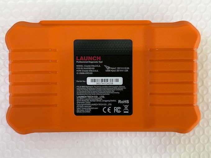 LAUNCH Creader Elite V2.0 for Land Rover Jaguar OBD2 Scanner, Bi-Directional Full Systems Diagnostic Scan Tool, All Reset Services, Active Test, Battery Reset, Height Calibration, Lifetime Free Update