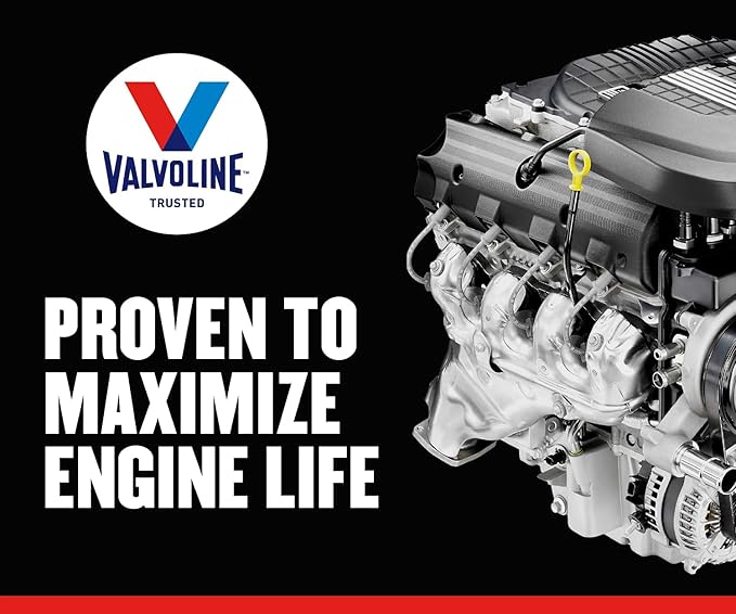Valvoline High Mileage 150K with Maxlife Plus Technology 10W-30 Motor Oil 5 Quart