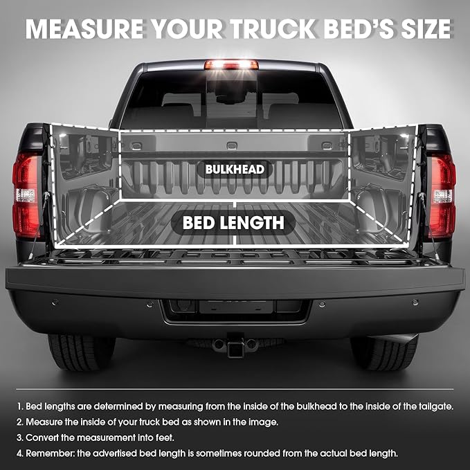 DNA Motoring TTC-RU-028 Pickup Truck Bed Soft Roll-Up Tonneau Cover Compatible with 09-18 Dodge Ram 1500 6.5Ft Fleetside Short Beds, Without Bed Rail Storage & RamBox