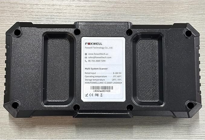 FOXWELL Car Scanner NT604 Elite OBD2 Scanner ABS SRS Transmission, Check Engine Code Reader for Cars and Trucks, Diagnostic Scan Tool with SRS Airbag, Automotive Diagnostic Tool with Live Data