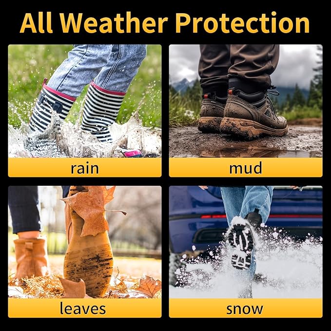 Floor Mats for Volkswagen Jetta 2019-2025 All Weather Automotive TPE Liners Anti-Slip Waterproof Floor Liners Front & Rear Row VW Accessories Black