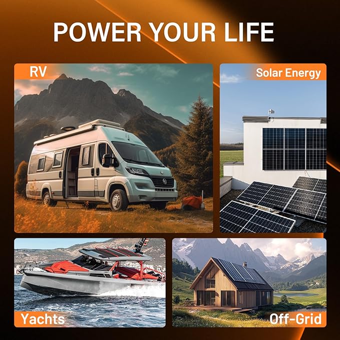 HumsiENK Bluetooth 12V 300Ah Battery LiFePO4 Lithium Built-in 100A BMS, 15000 Deep Cycles Battery 3840Wh with Low-Temp Protection for RV Marine Trolling Motor Home Energy Storage Off-Grid Living