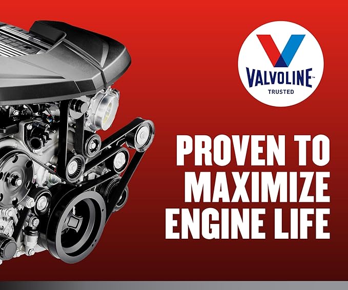 Valvoline Full Synthetic High Mileage with MaxLife Technology 5W-30 Motor Oil 5 Quart