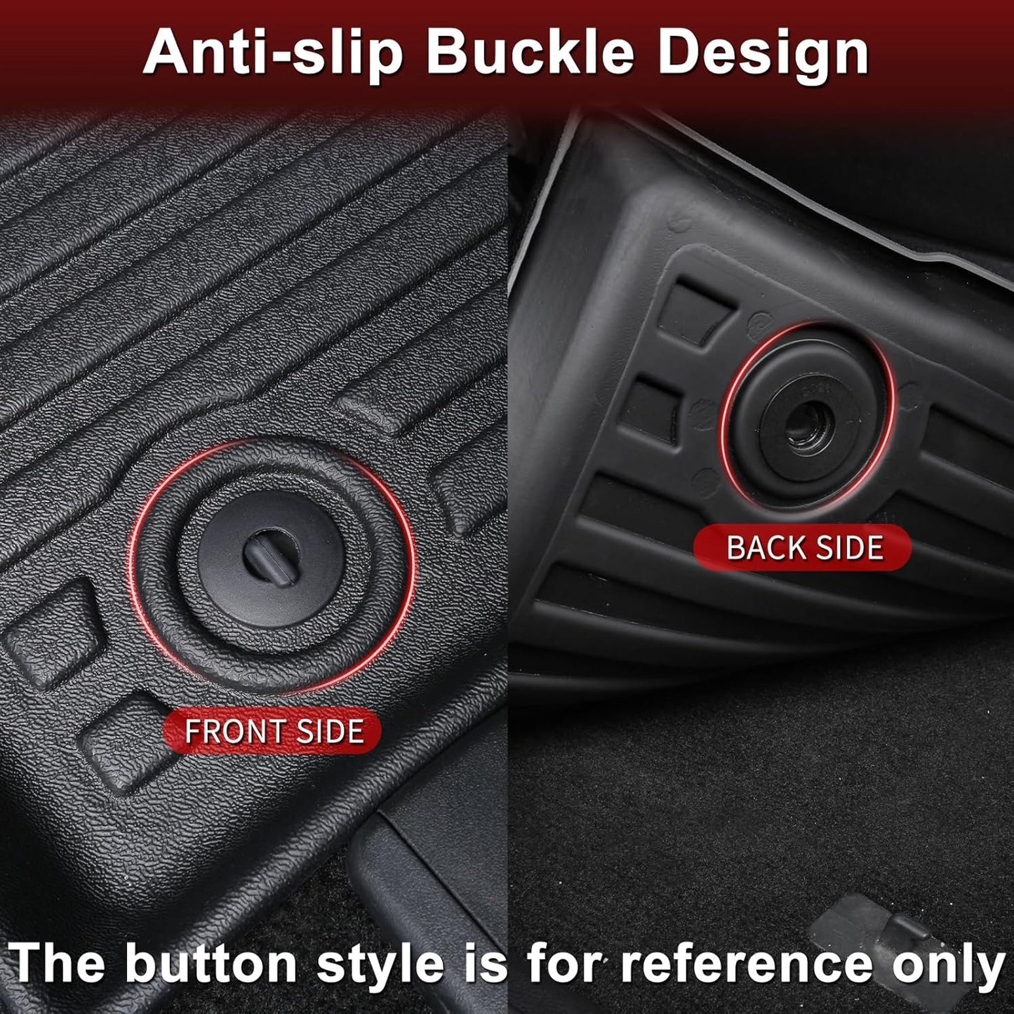 Wayhigh-All Weather Floor Mats and Cargo Liner Set Fit for 2025 Subaru Forester TPE Car Mats Waterproof Heavy Duty Rubber Floor Liners for 2025 Subaru Forester