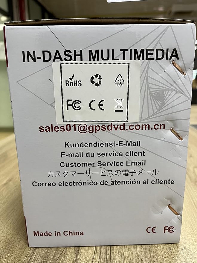 Double Din Car Stereo Radio Wireless CarPlay Wireless Android Auto, 7in Touchscreen Car Audio Receiver with Bluetooth,Rearview Camera,AM/FM, GPS Navigation,Mirror Link,Subwoofer,USB/AUX/SWC