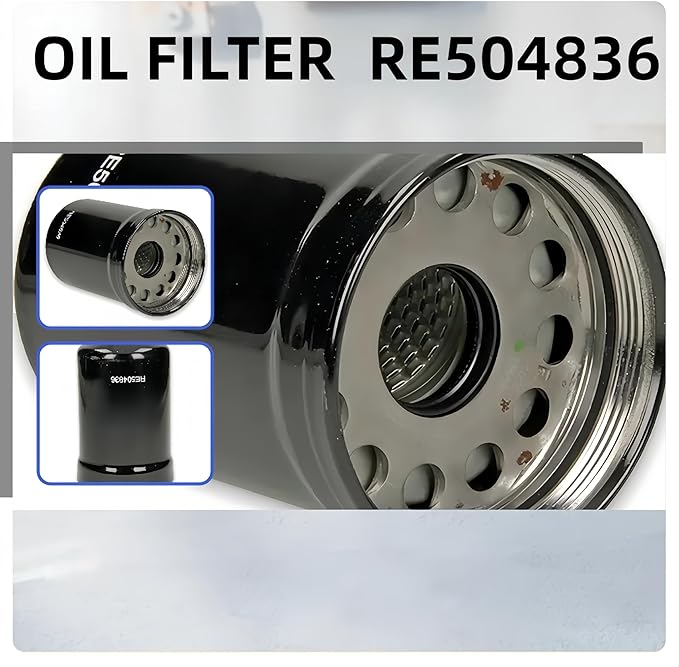 Filter Kit Compatible With John-Deere 5085M 5090M 5100M 5115M 5090R 5100R 5085E 5100E Series Models.RE544394 RE504836 SU20768 RE546336 RE253519