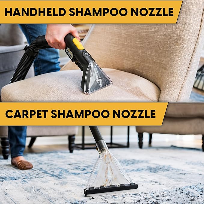 Vacmaster VK809PWR 0201 8 Gallon 5.5 Peak HP Wet/Dry/Upholstery Shampoo Vacuum Cleaner