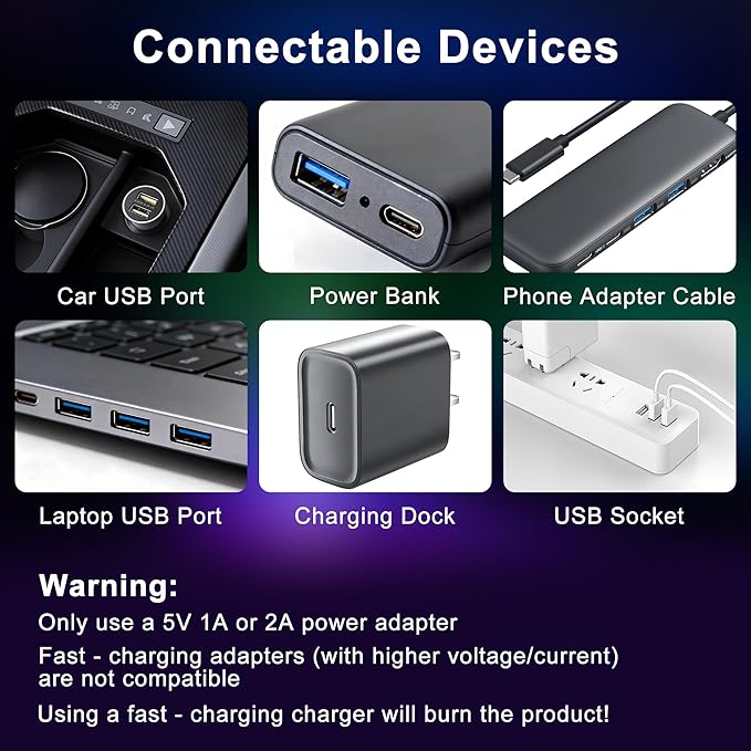 2-Pack Dimmable USB LED Night Lights for Car Interior, Touch Control Vintage Edison Filament Bulbs, Portable Mini Glass Bottle Ambient Lighting for Bedroom, Camping, Holiday Decor