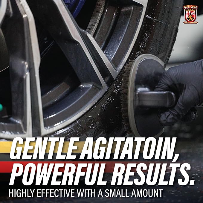 WOLFGANG CONCOURS SERIES Tire & Wheel Cleaner | Eco-Friendly Gel for Deep Cleaning | Advanced Formula for Tires & Wheels | Easy Application | WG-4600 | 16oz