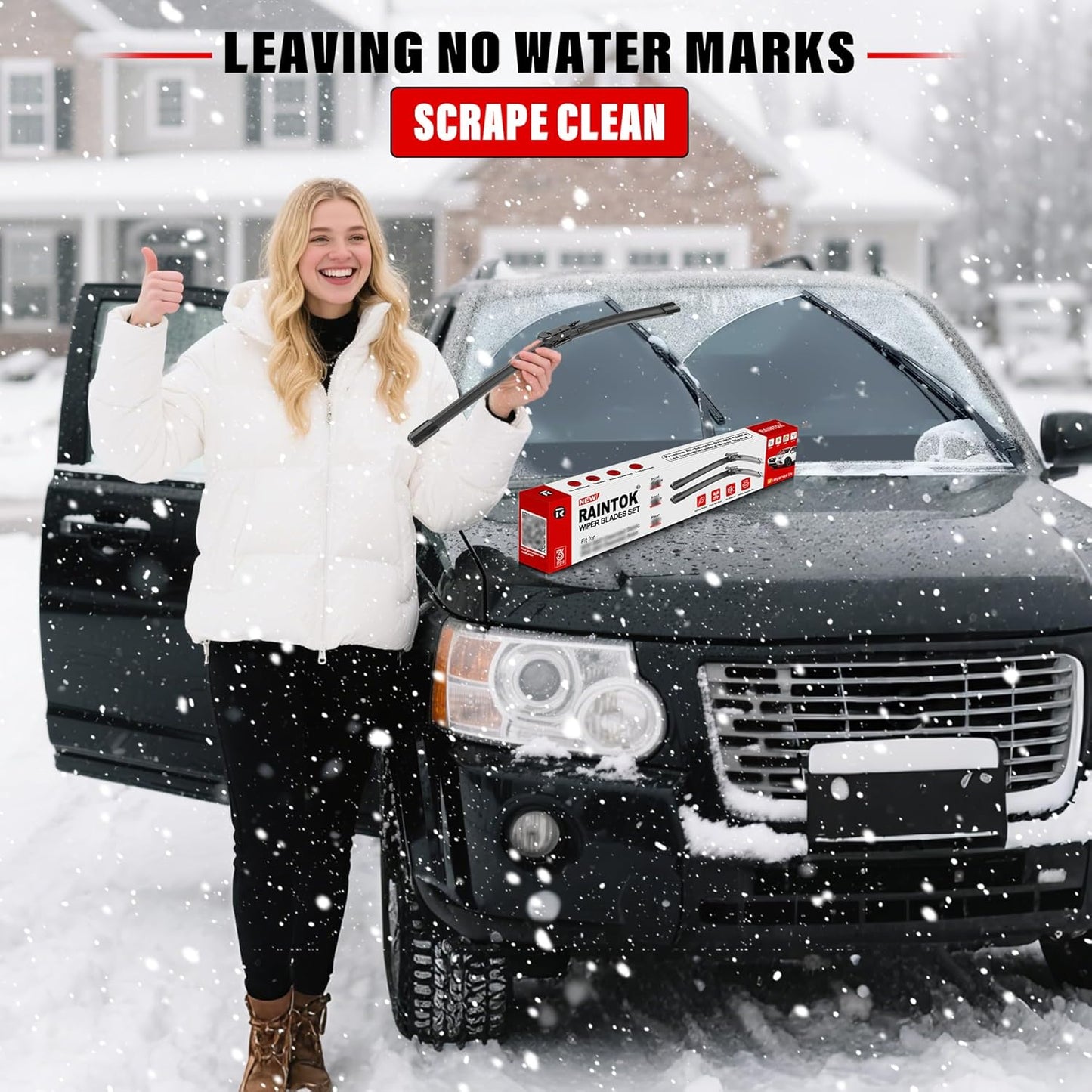 Windshield Wiper Blades Replacement for VW Volkswagen Atlas 2018 2019 2020 2021 2022 Original Factory Quality Front Rear Wipers Blade Set for My Car - 26" 22" 12" (Pack of 3)