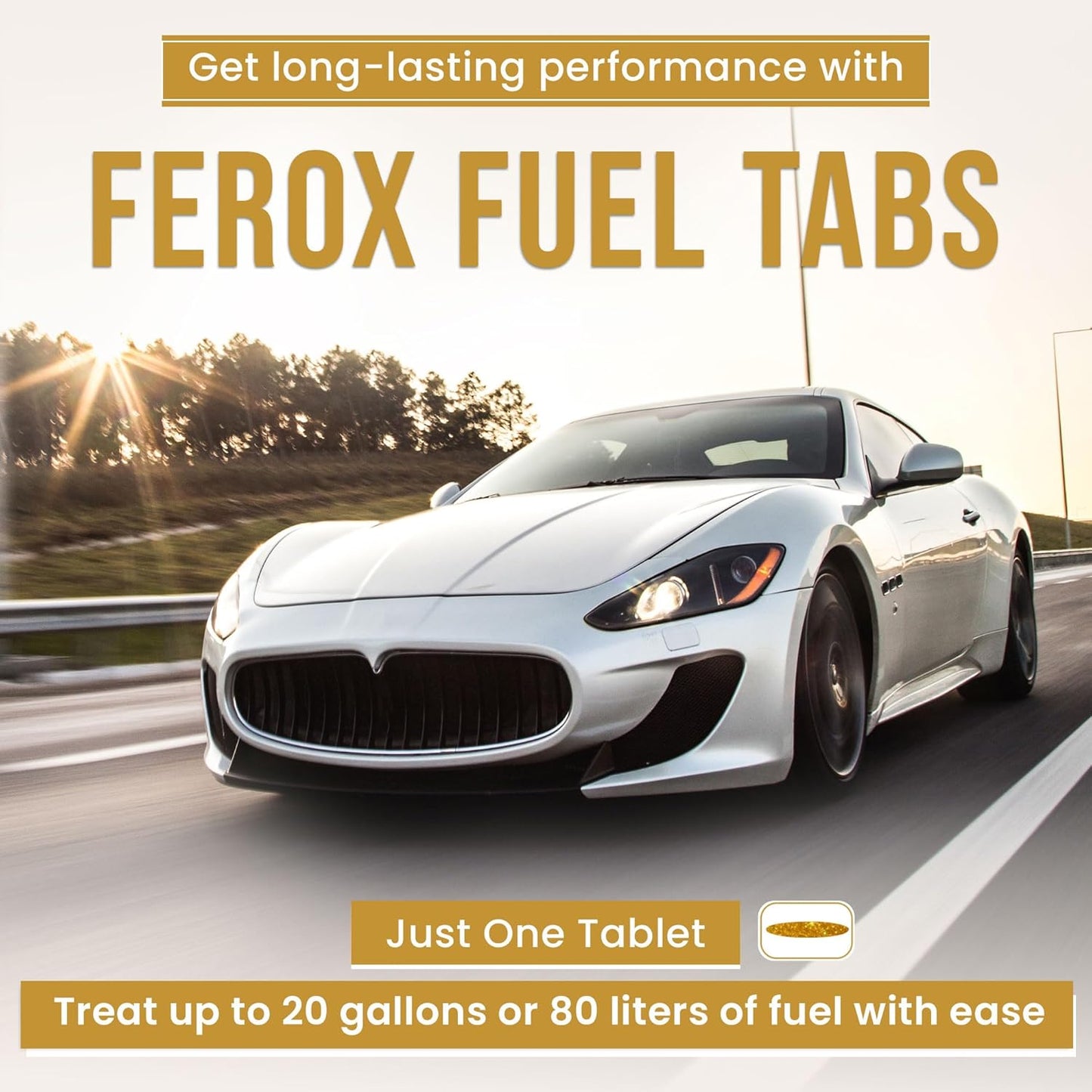 Ferox – Performance Fuel Catalyst | Not an Additive, It’s an Advantage | Built for The Road, Trail, and Beyond | All Fuels, All Engines | 1 Tab = 20 GAL