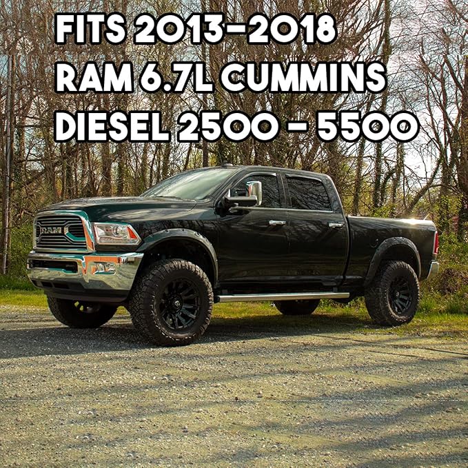 Diesly Pro 6.7L Cummins Fuel Filters | LIFETIME INJECTOR WARRANTY | Oil Filter | Air Filter | Cabin Air Filter | Fits 2013-2018 RAM 2500 3500 Diesel Trucks