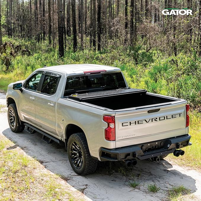 Gator EFX Hard Tri-Fold Truck Bed Tonneau Cover | GC24020 | Fits 2015 - 2020 Ford F-150 (incl. Raptor) 6' 7" Bed (78.9")