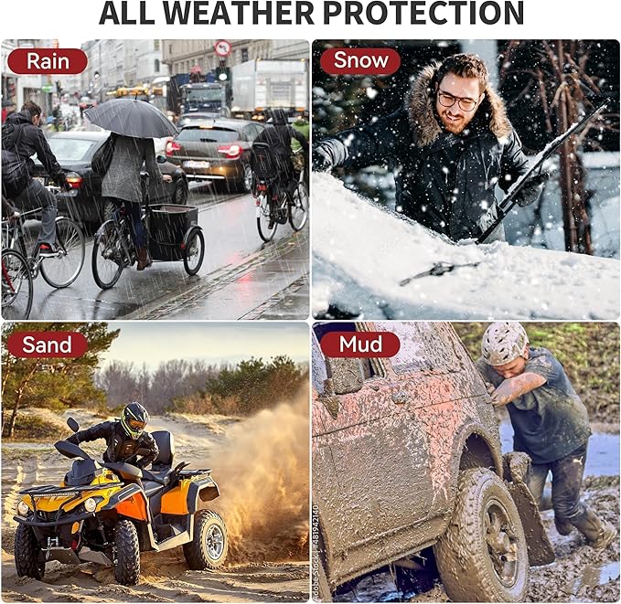 YITAMOTOR Floor Mats Compatible with 2022-2026 Honda Civic / 2023-2025 Acura Integra All Weather Car Liners 1st & 2nd Row Set (Not for Coupe Models), XPE Floor Liners Automotive Accessories, Black